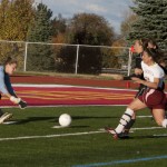 Shut Down: Ferris State soccer lost to Grand Valley this weekend, 6-0. Despite the loss, it didn’t defer the Bulldogs from qualifying for the GLIAC tournament. Photo By: Kate Dupon | Photo Editor