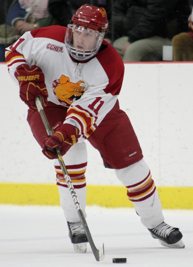  Bulldogs: Junior forward Jordie Johnston and the FERRIS STATE HOCKEY ...