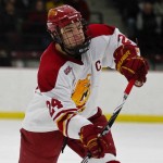 Making it Big: Senior Zach Redmond has signed a contract with the Atlanta Thrashers of the NHL. Redmond played three games with the Chicago Wolves of the AHL, the affiliate to the Thrashers. Torch File Photo