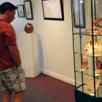 Work of Art: The Artworks gallery, located downtown Big Rapids, mostly features work from local artists. The gallery also has a gift shop and art studio where arts and craft activities are held. Photo By: Eric Trandel | Photo Editor